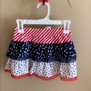 Girls skirt with built in shorts